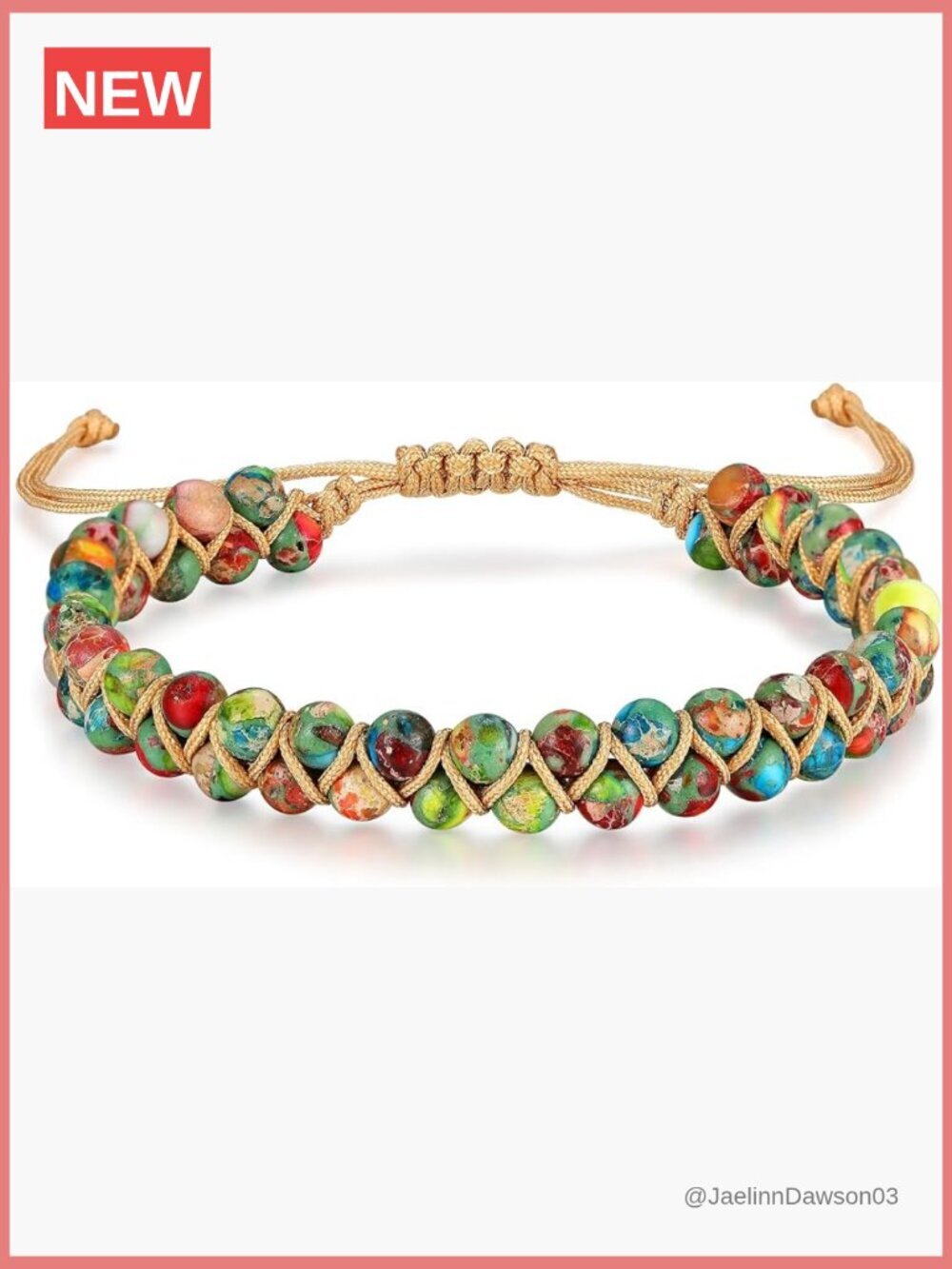 7 Chakra Natural Stone Healing Crystal Bracelet for Women Men